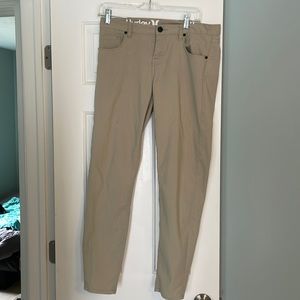 Hurley collab with Nike Dry Fit Khakis size 30